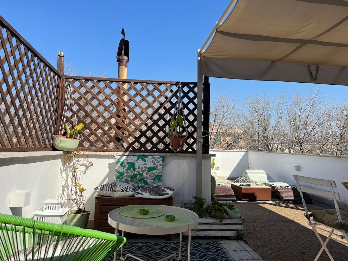 Monteverde Double Terrace Penthouse Rome Extérieur photo